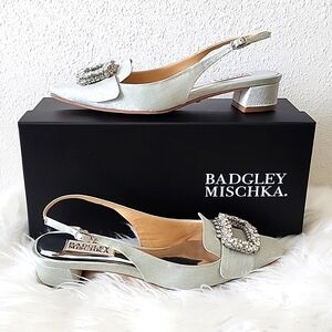 Gabrielle Block Heel Sling Back